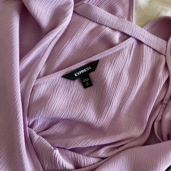 Express (New without Tags) Blouse / Top / Size M / Lilac - Picture 4 of 4